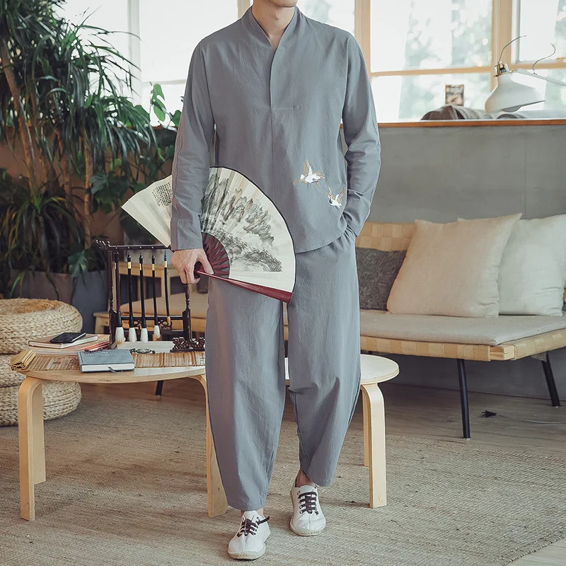 Мужской спортивный костюм набор спортивной одежды 2019 новые мужские хлопковые