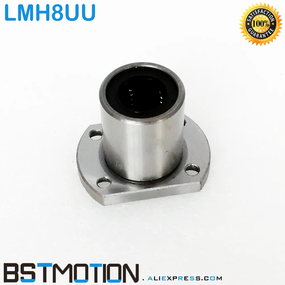 4 шт./лот LMH8UU 8 мм Тип фланец линейный подшипник CNC Линейный Буш 3D|Линейные