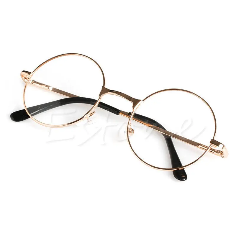 

Retro Unisex Round Presbyopic Reading Glasses Metal Frame Personality Eyeglass