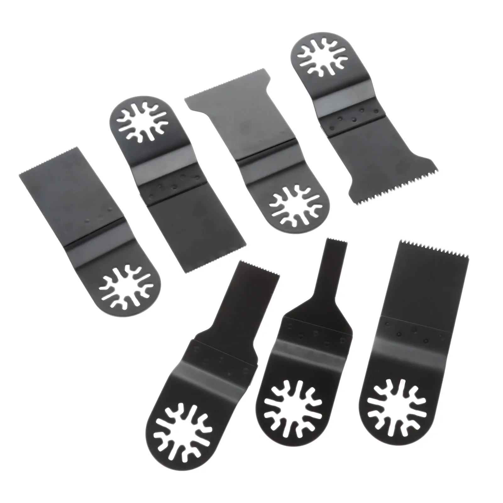 7 шт. деревообрабатывающий HCS Осциллирующий Инструмент пила набор мини пилы для