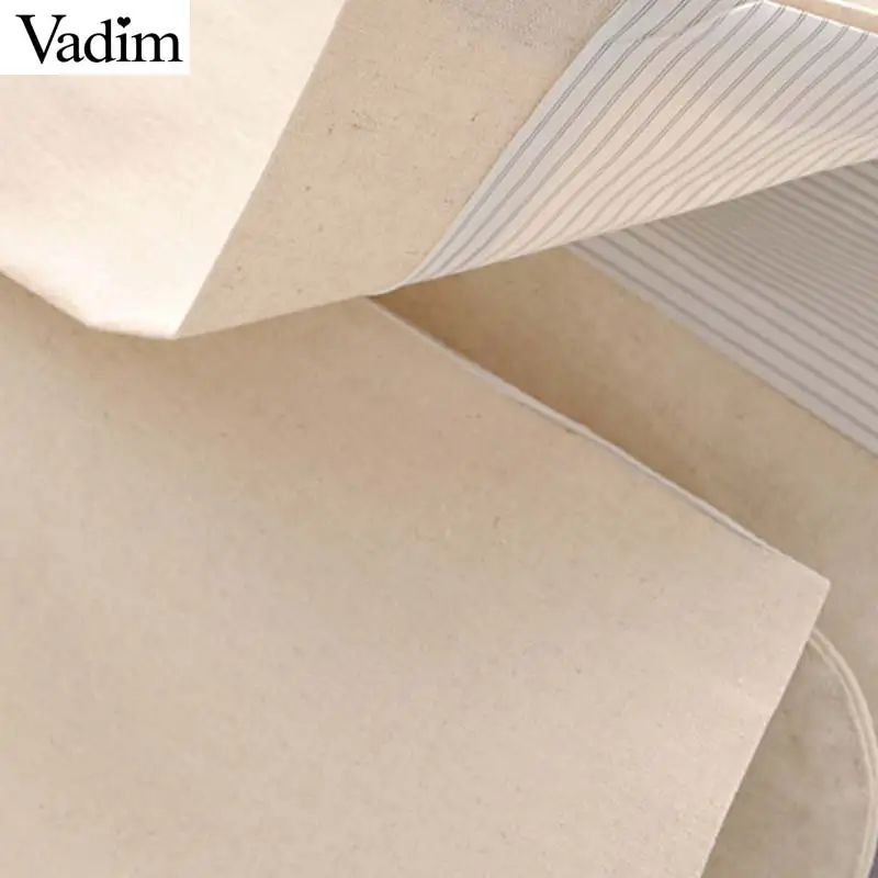 Vadim женский винтажный однотонный блейзер с карманами однобортный длинный рукав