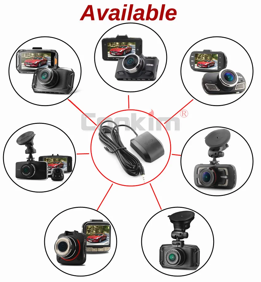 Conkim gps модуль для автомобиля dvr DAB201 DAB205 G5WA GS90A GS90C GS98C GS52D отслеживание/gps приборная