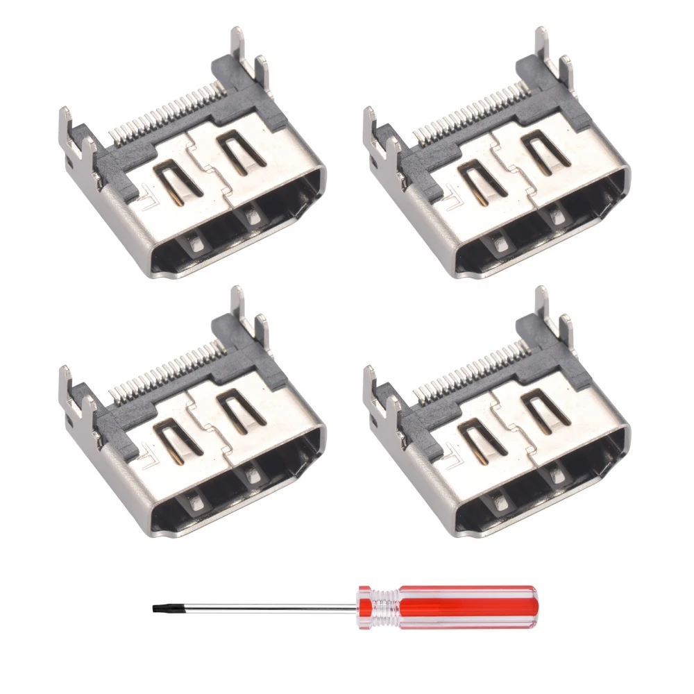 

eXtremeRate 4x HDMI Port Connector Socket + 1pcs T8 Screwdriver for PS4