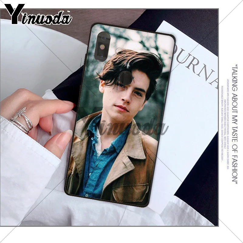 Yinuoda American tv riverdale Jughead Jones Black TPU Phone Cover for xiaomi mi 6 8 se note2 3 mix2 redmi 5 5plus note 4 | Мобильные