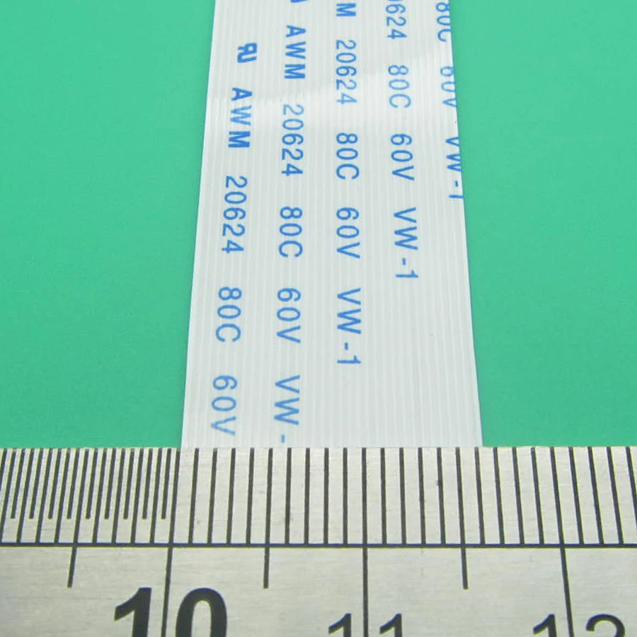 

5PCS New FFC FPC 32pin flat flexible cable 0.5mm pitch forward Length 60mm 6cm Width 16.5mm Ribbon 32p Flex Cable Type B