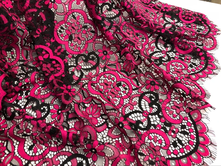 LASUI C0322 1 шт. 8 цветов без выцветания смешанные цвета великолепные полые французские ресницы позиционирования кружевной ткани