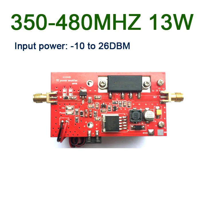 350 480 МГц 433 13 Вт УВЧ Радиочастотный усилитель мощности AMP DMR цифровая передача +