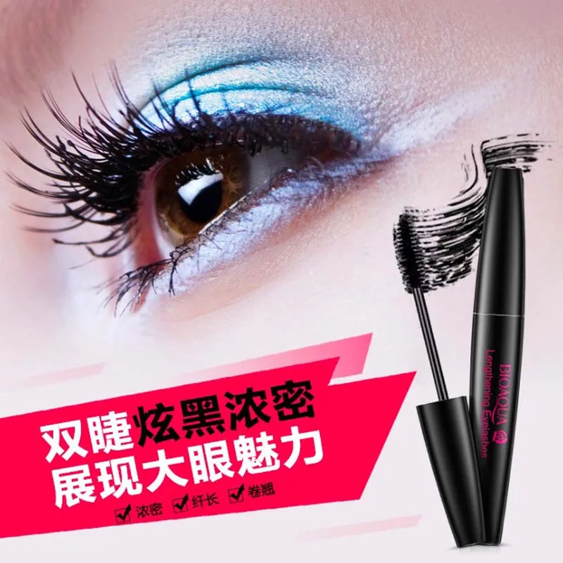 Водостойкая тушь для наращивания ресниц естественная Удлиняющая Толстая