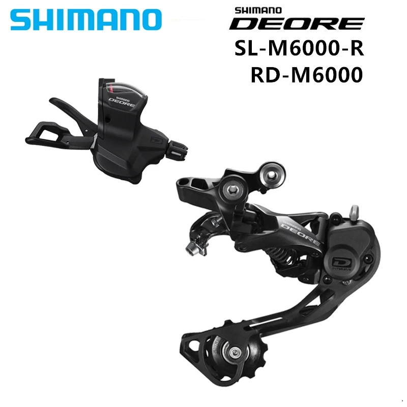 Shimano DEORE M6000 MTB 10 скоростей велосипед группа SL рычаг переключения + RD задний