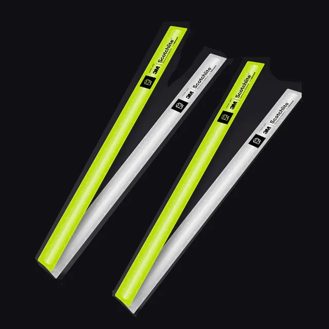 4pcs Xiaomi mijia miaomiaoce 38 см ночной светоотражающий ремешок на запястье, быстрая ношение, автоматический гибкий Флуоресцентный светильник - Цвет: 4pcs