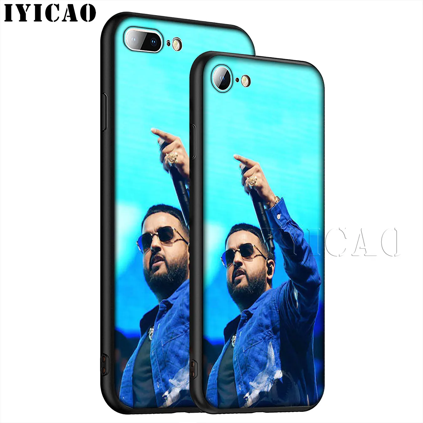 IYICAO NAV Soft Silicone Phone Case for iPhone XR X XS 11 Pro Max 6 6S 7 8 Plus 5 5S SE 10 TPU Black Cover |