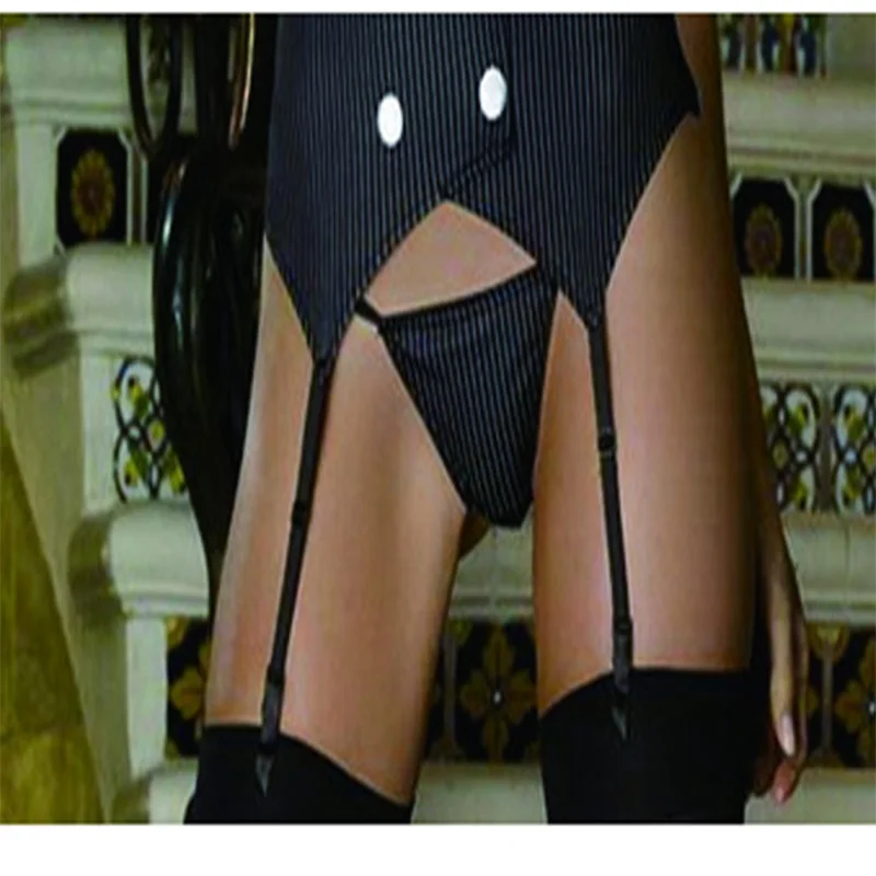 Новый женский сексуальный костюм секретарши для ролевых игр с полосатым учителем и двубортным костюмом службы OL.