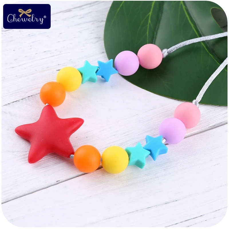 40 шт. детский силиконовый Прорезыватель в форме сердца с жемчугом | Мать и ребенок