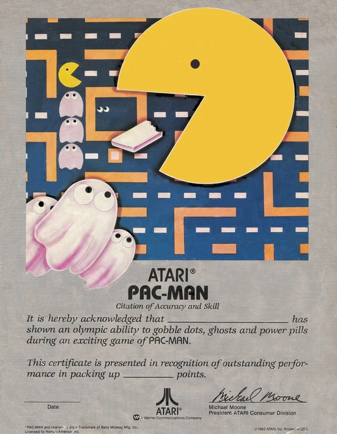 Серый Pacman Puck Мужские Винтажные видеоигры, рекламный плакат, ретро декоративные DIY наклейки на стену, художественные Плакаты для домашнего бара, Декор, подарок - Цвет: Серый
