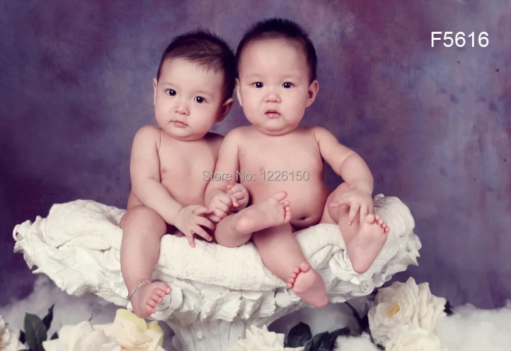 

Professional10ft*20ft Baby Hand Painted Crushed Muslin Backdrops F5616,Baby photo props,newborn photo props