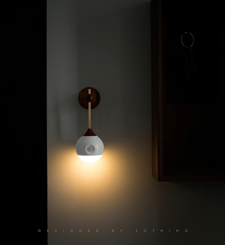 Xiaomi Mijia sothing Sunny Smart Sensor Ночной свет инфракрасная индукция USB зарядка Съемная