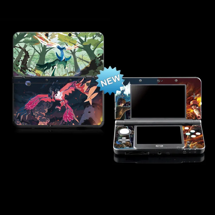 Защитная виниловая наклейка для кожи Pokemon X/Y цветная s Nintendo NEW 3DS| |