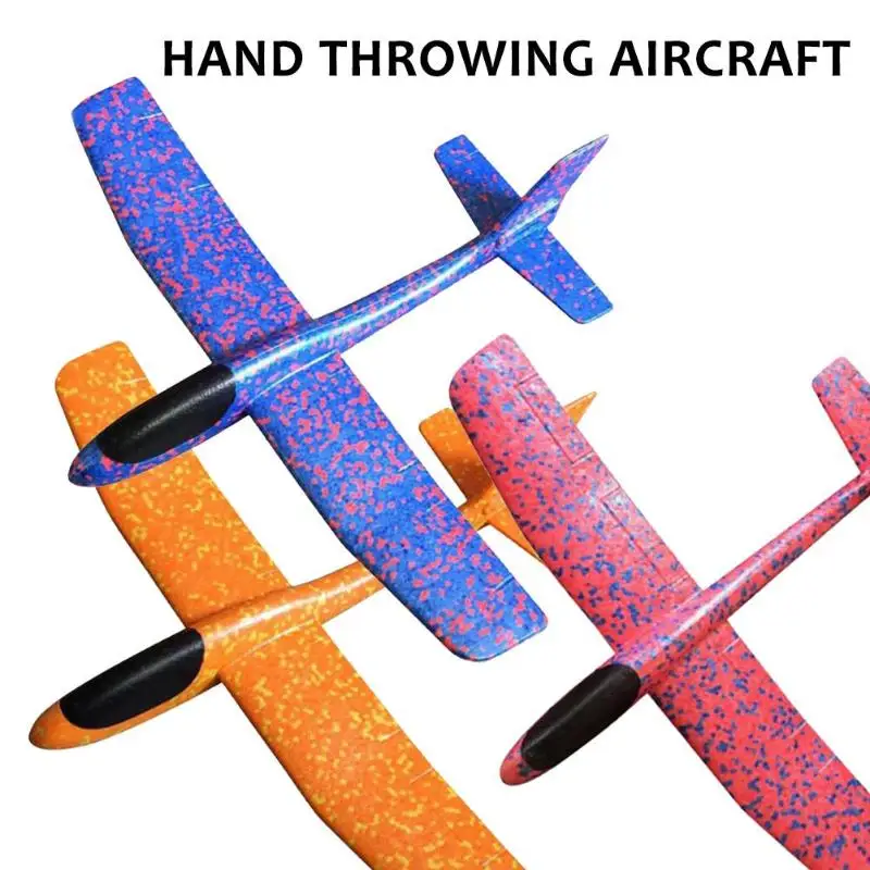 Kids Airplane Toys EPP Foam Hand Throw Aircraft Model Outdoor Launch Glider Plane Educational Interesting Gadgets |