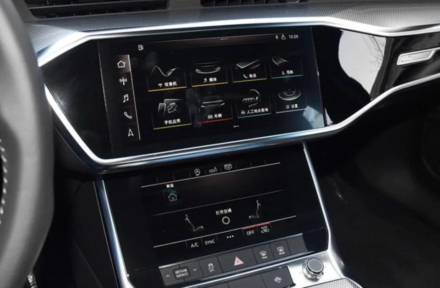 Для Audi A6L A6 C8 центральный контроль защитная пленка Дисплей Защитная пленка автомобильные аксессуары
