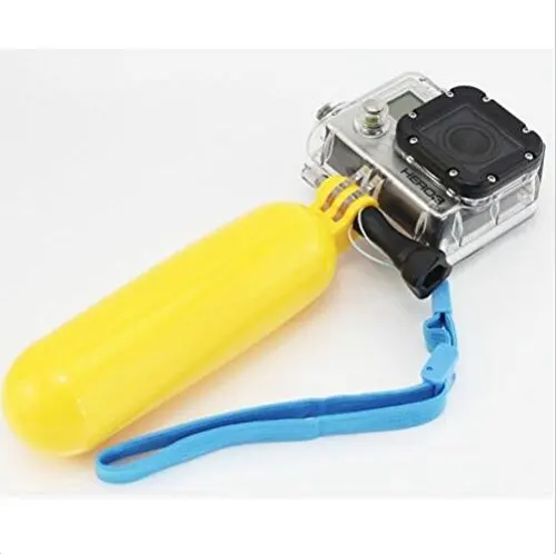 GoPro Крепление поплавок Улучшенный желтый плавающий ручной монопод для Hero 4 2 3 + sj4000