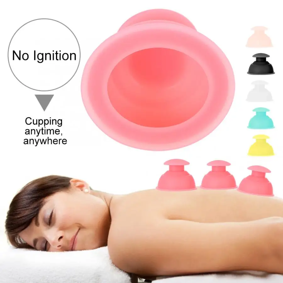 Силиконовый влагопоглотитель вакуумное средство против целлюлита Cupping чашки массаж тела помощник уход за здоровьем набор медицинский набор всасывания