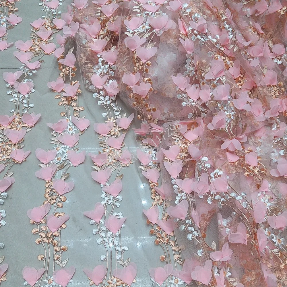 Новое Персиковое/белое/бежевое/Красное вино/розовое 3D Цветочное платье для