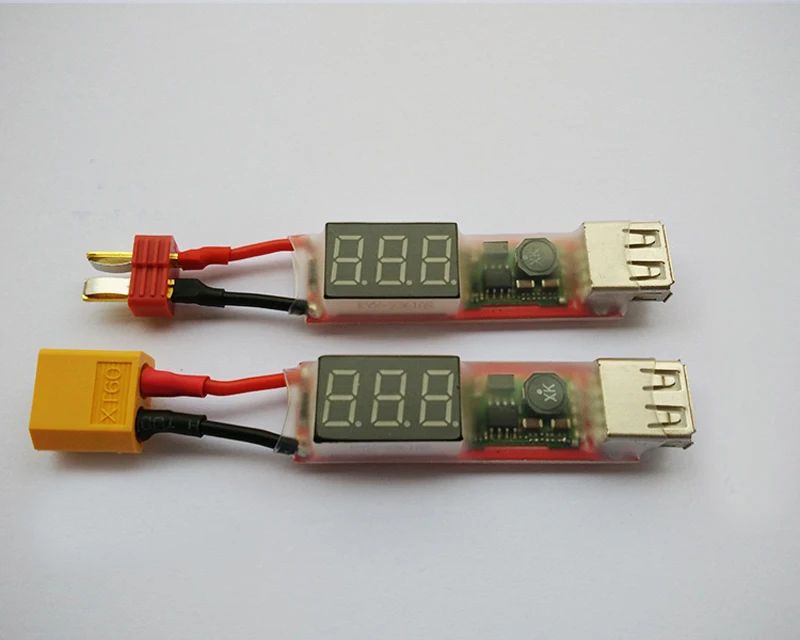 2 S 6 RC Lipo зарядное устройство адаптер USB конвертер XT60/T разъем мобильного телефона