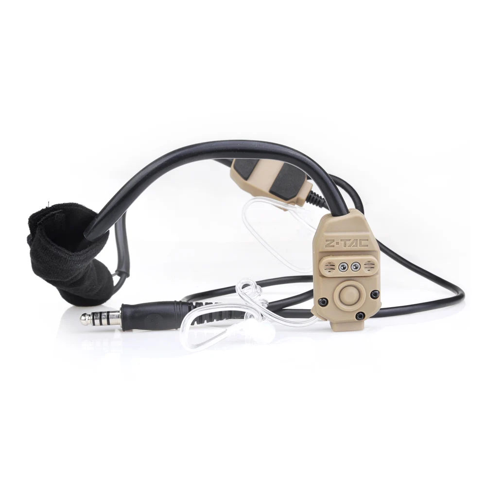 

Z-TAC Softair Earphone Element Z-TAC X-62000 Headset Hunting Tatical Military Arsoft Z Tactical Midland PTT Radio Set Headphone