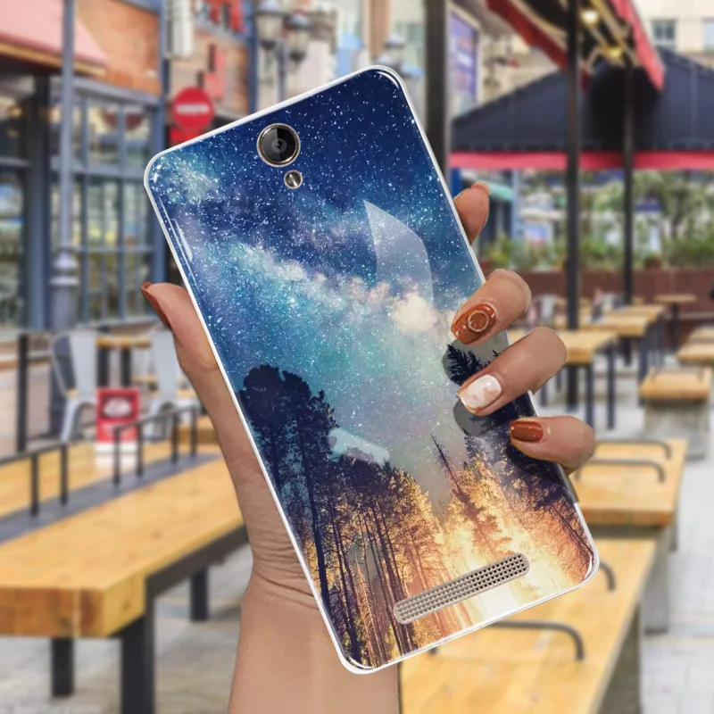 Gumei силиконовый чехол для телефона ZTE q529c задняя крышка моды голубое небо