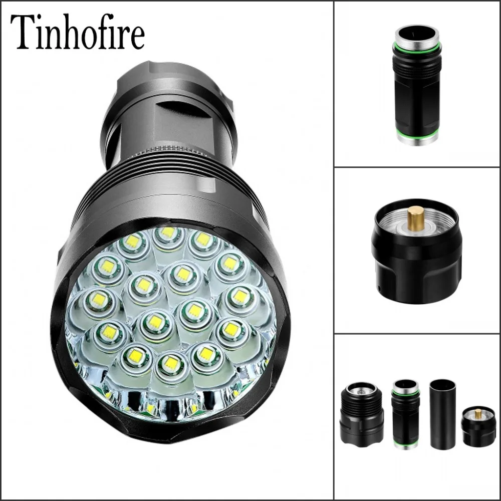 Tinhofire 15/16 13/14/18650/26650 T6 CREE XM L 20000 люмен 5 режимный светодиодный светильник фонарь