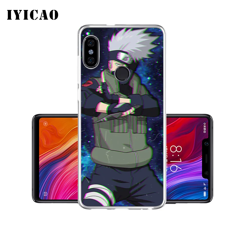 IYICAO Naruto Kakashi Guy Мягкий силиконовый чехол для телефона Xiaomi Mi 9 8 SE 6 A1 A2 Lite F1 MIX2S MIX3 TPU