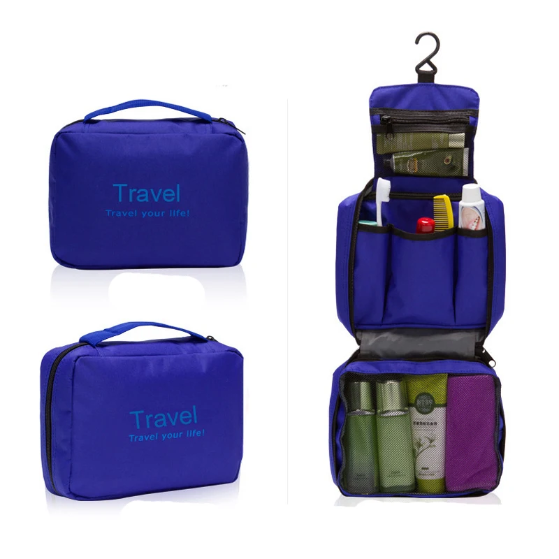 Вместительные многоцветные подвесные косметички для путешествий сумки мытья