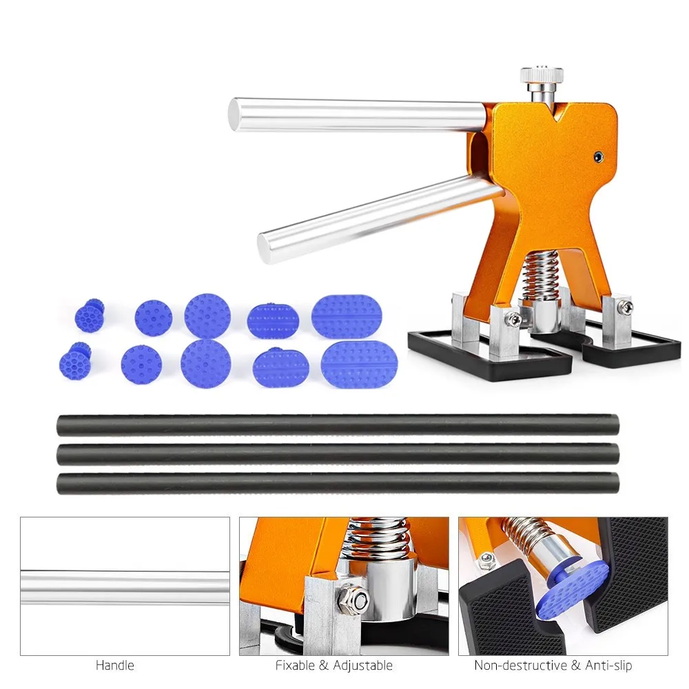 Инструменты для ремонта автомобильных вмятин без покраски инструменты удаления