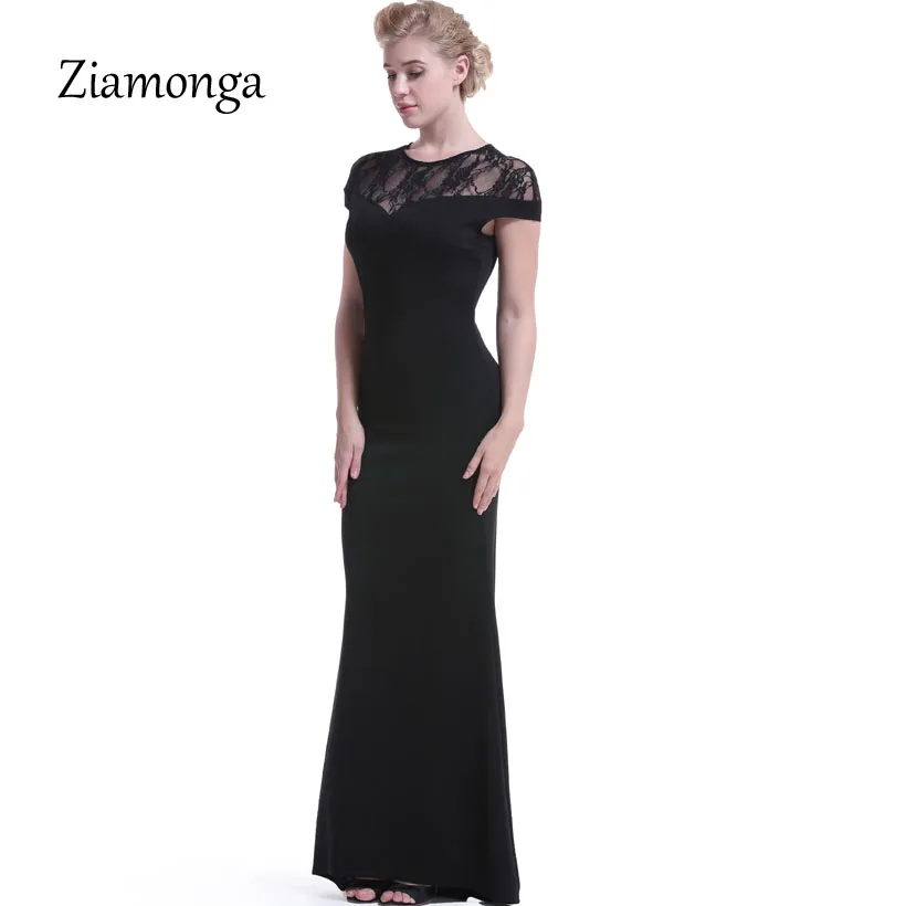 Ziamonga Maxi Dress Vestidos De Festa Party Night Club Dresses Lace Patchwork Mermaid Bodycon Formal Gowns Roupa Feminina | Женская