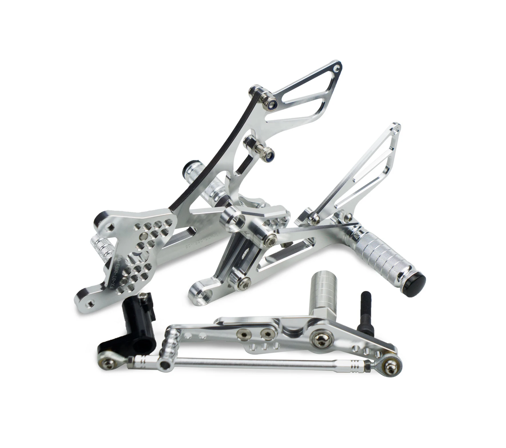 CNC гоночные Подножки задние комплекты подставка для ног Yamaha R1 YZF LE 2007 2008|Подставки