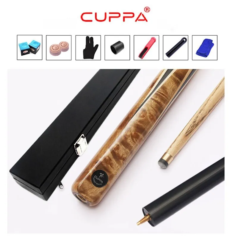 CUPPa 2020 Новое поступление Cuppa HY 3/4 Snooker бильярдный Стик 9 8 мм/11 5 мм наконечник с