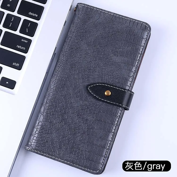 Gray Для Sharp Aquos S2 Дело Флип Бумажник кожаный чехол для телефона для Sharp Aquos S2 крышка защитная оболочка Coque для Sharp aquos S2 сумка - Цвет: Gray