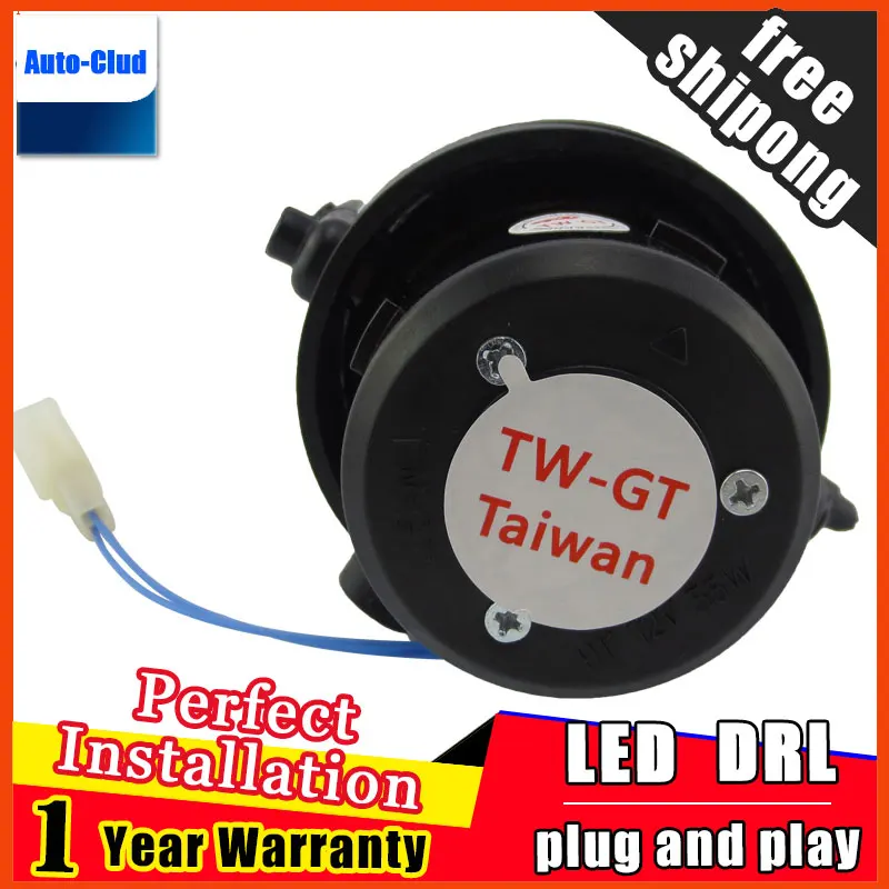 Стайлинг автомобиля скрытый двойсветильник линза противотуманная фара для