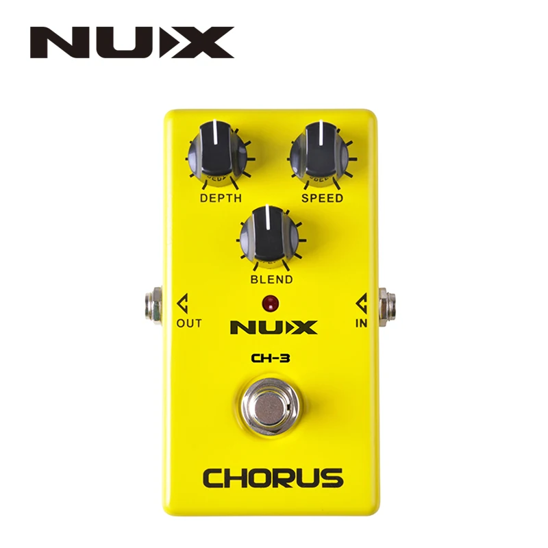 NUX CH-3 электрогитары педаль эффектов хора низкая шум BBD Правда Обход Высокое