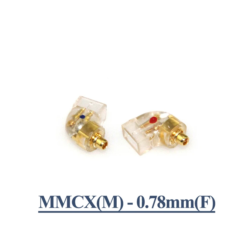 MMCX-0.78 2Pin Linsoul разъем для наушников Адаптер MMCX 0,78 мм 2Pin для QDC SONY IE80 W4R JH IM FitEar TF10 A2DC - Цвет: MMCX-0.78 2Pin