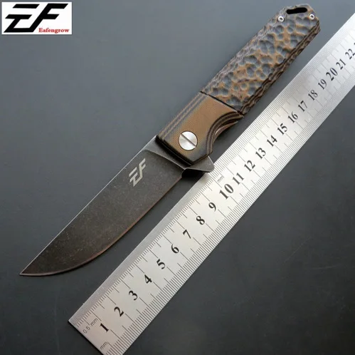 Новый Популярный стальной нож D2 + Ручка G10 складной для кемпинга фруктов