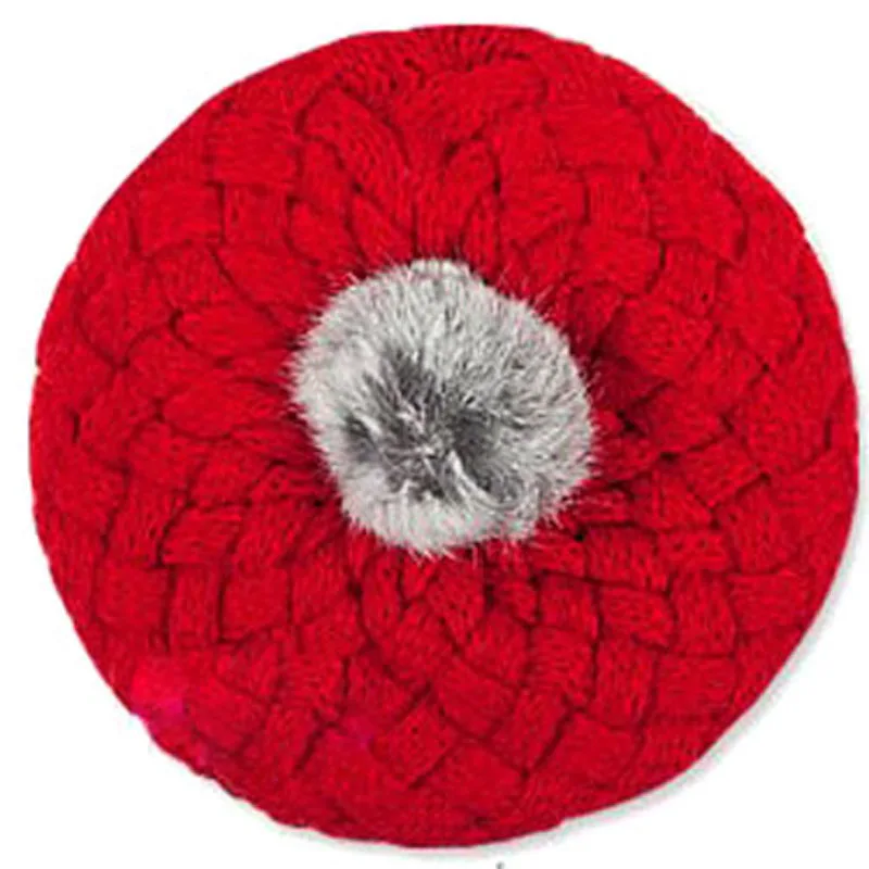 2019 baby hat kids baby photo props beanie,faux rabbit fur gorros bebes crochet beanie toddler cap for 4 months-3 years old girl