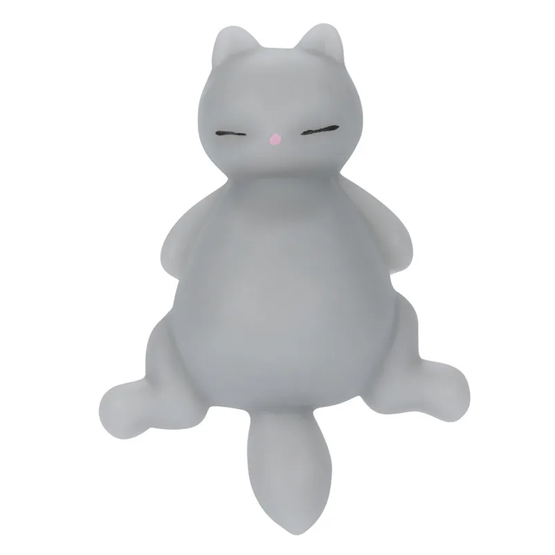 Вязкой Squishyies Моти ленивый кот Squeeze Исцеление пупси слизь сюрприз весело каваи