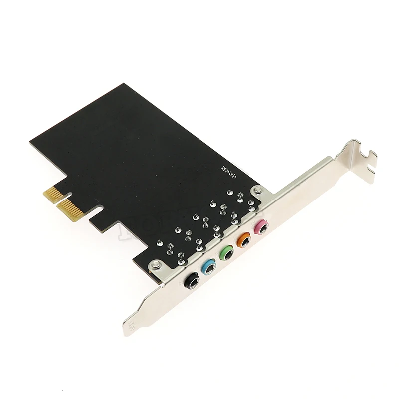 Оптовая продажа 32-разрядная звуковая карта PCI Express x1 PCI-E 5.1ch 6 каналов pcie 3D 96 кГц