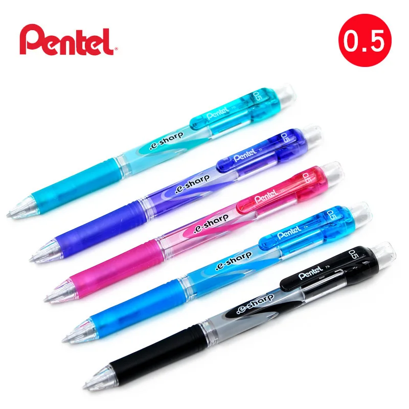 Автоматический карандаш Pentel AZ125R механический e sharp 0 5 мм Япония 1 шт.|Механические