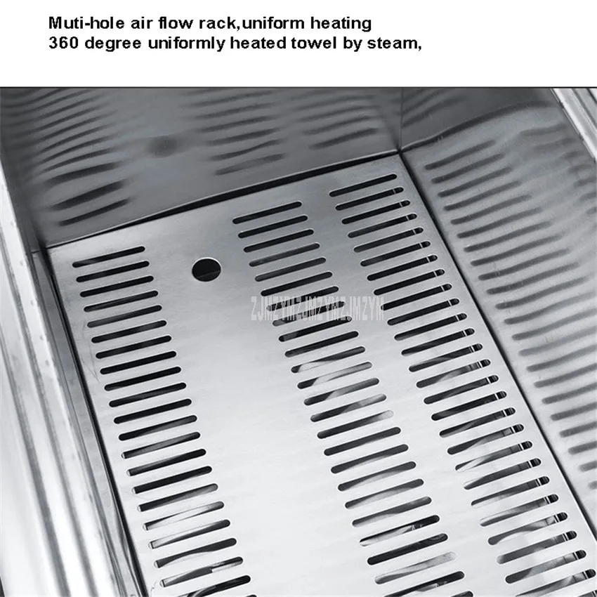 

Commercial Electric Warm Towel Car High Temperature Sterilizer Steam Humidify Towel Disinfection Cabinet Beauty Salon FootBath