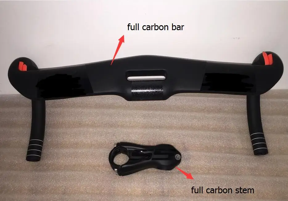 S5 bar stem BOB S5 карбоновые рамы для велосипеда, шоссейный руль и стержень, аэро дорожный руль, углеродный дорожный руль UD матовый глянцевый черный красный белый - Цвет: S5 bar stem BOB