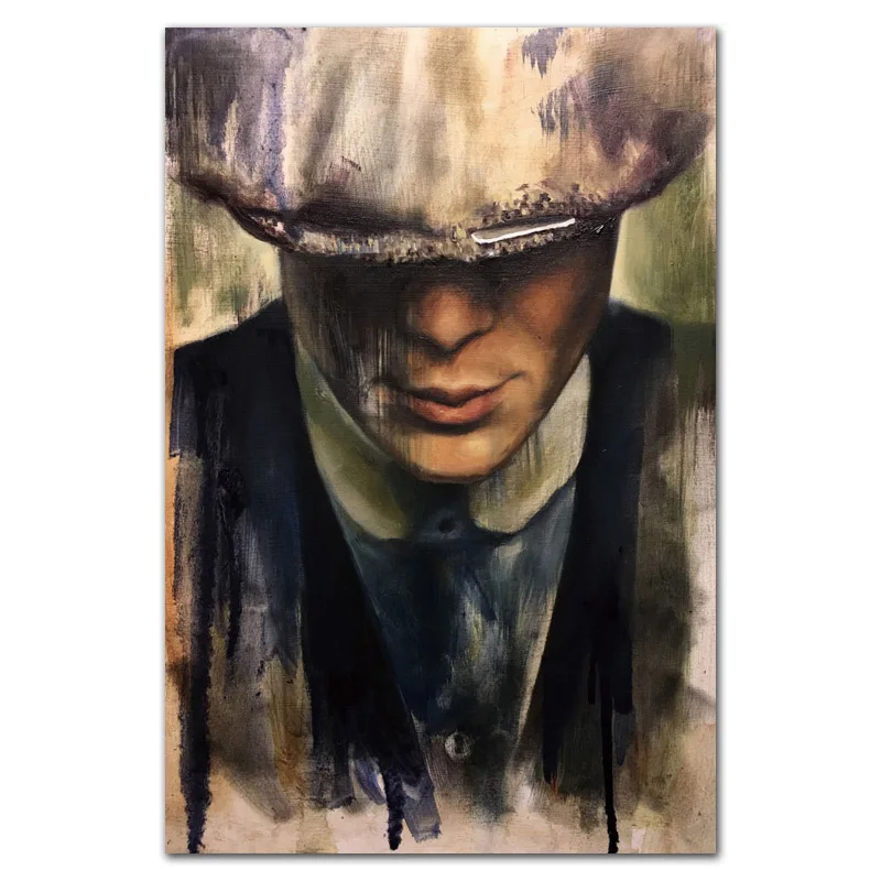 0004 Peaky bliners Cillian Мерфи ТВ-шоу художественный постер Картина Настенная картина домашний декор, плакаты и принты - Цвет: 0004