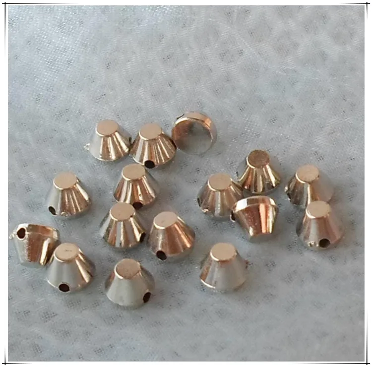 

200pieces/pack 6mm(Diameter)/4.5mm(Height) Resin Oval botoes Bucket mini rivet