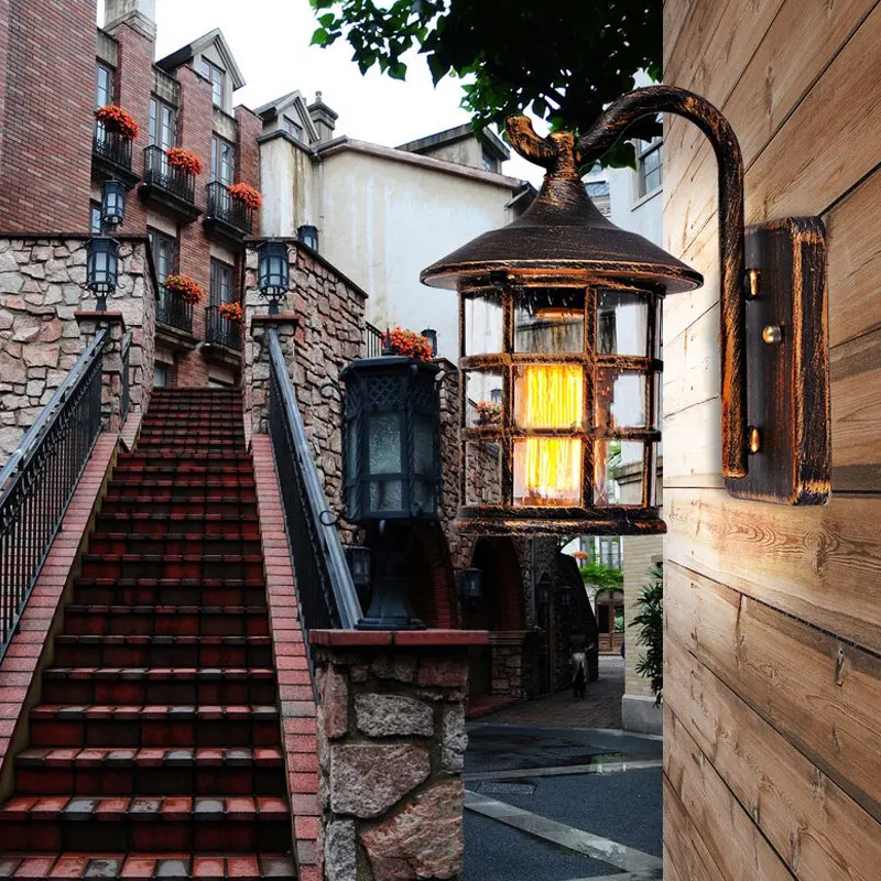 Настенные светильники в стиле ретро|Настенные лампы| |